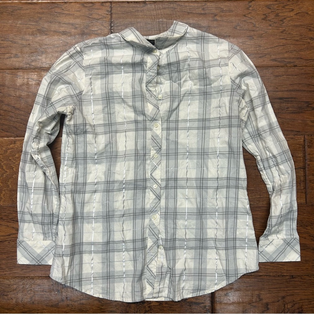 Banana‎ Republic Women's plaid Dillon Button-Down Shirt